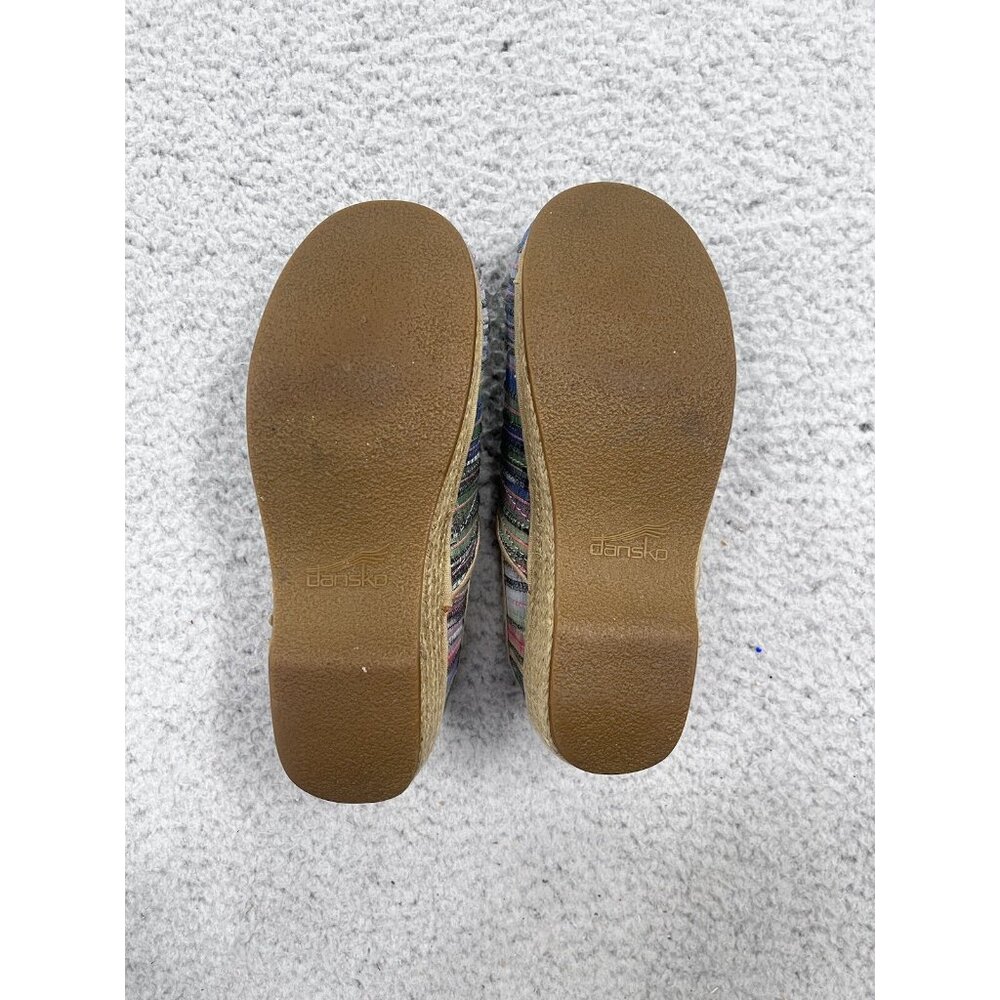 Dansko Multicolor Striped Mules - Picture 11 of 14